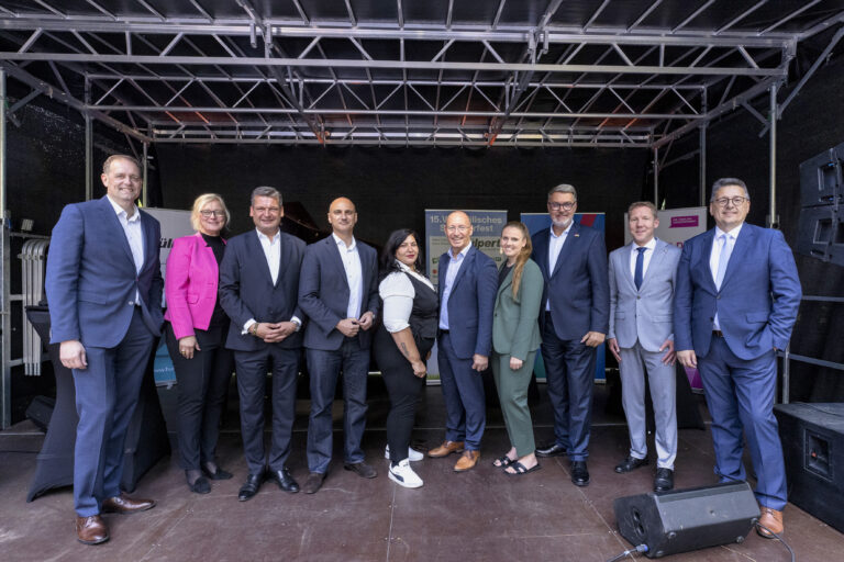 Podiumsteilnehmer beim Sommerfest der Dortmunder Unternehmensverbände 2025